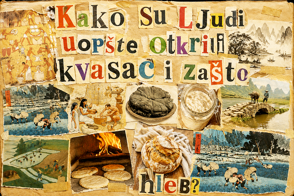 Kako su ljudi uopšte otkrili kvasac i zašto baš hleb?